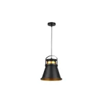 Outlet Tao Függőlámpa 25cm E27x1 25 cm fekete + réz