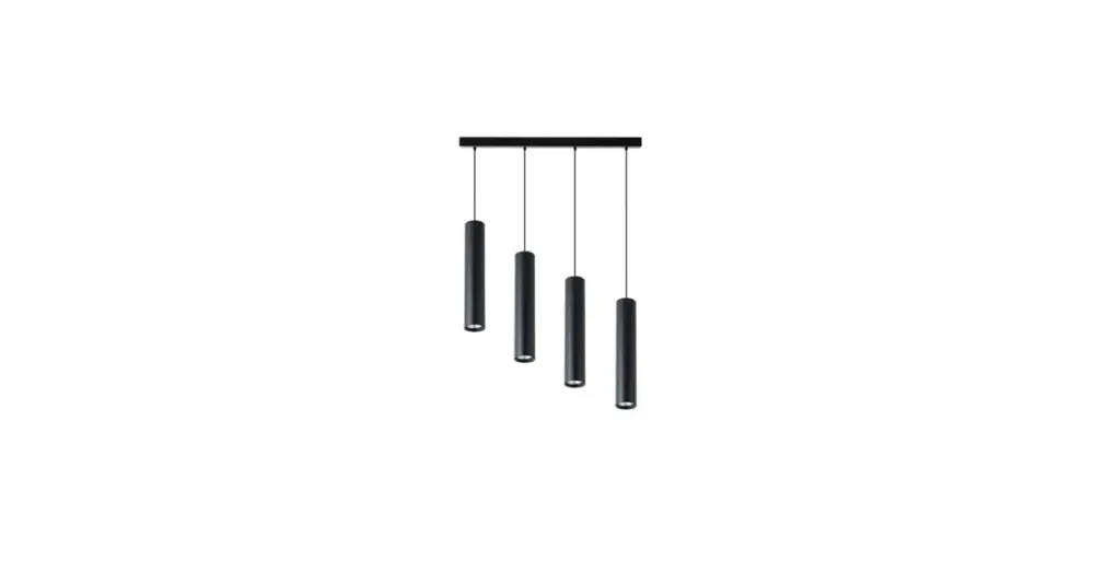 Outlet Keon GU10x4 függőlámpa fekete