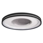Szuper akció LED mennyezeti lámpa 3CCT 68W 48cm fekete távirányító