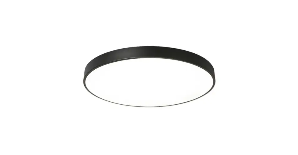 Biztonságos fizetés LED mennyezeti lámpa 3CCT 32W 30cm fekete