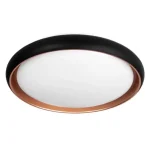 Végkiárusítás LED mennyezeti lámpa 3CCT 54W fekete + arany távirányító