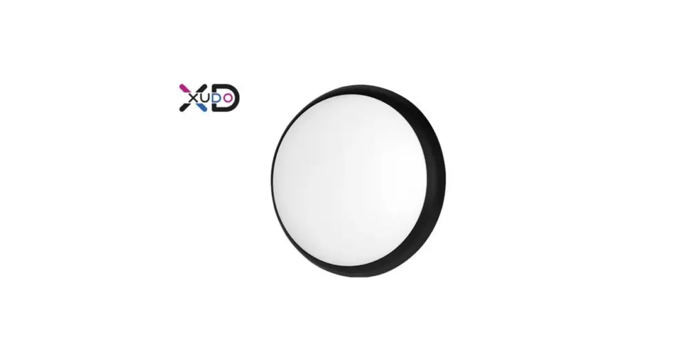 LED mennyezeti lámpa 18W fekete 4000K IP65 Vásárlói kedvenc