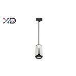 Függeszték x1 GU10 fehér+fekete Népszerű