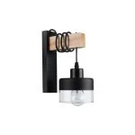 Stark Függő fali lámpa E27x1 LED fekete + WD Szezonális akció