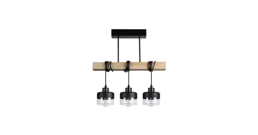 Stark Függesztett lámpa 3xE27 50cm fekete + WD Gyors kiszállítás