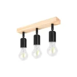 Nézd meg most Eos mozgatható fali lámpa E27 LED x3 fekete + WD