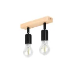 Eos mozgatható fali lámpa E27 LED x2 fekete + WD Vedd meg online