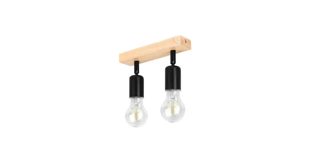 Eos mozgatható fali lámpa E27 LED x2 fekete + WD Vedd meg online