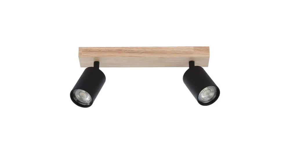 Dabi Fali lámpa GU10 LED mozgatható x2 fekete + WD Ajánlat