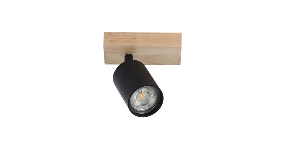 Expressz kézbesítés Dabi Fali lámpa GU10 LED mozgatható x1 fekete + WD