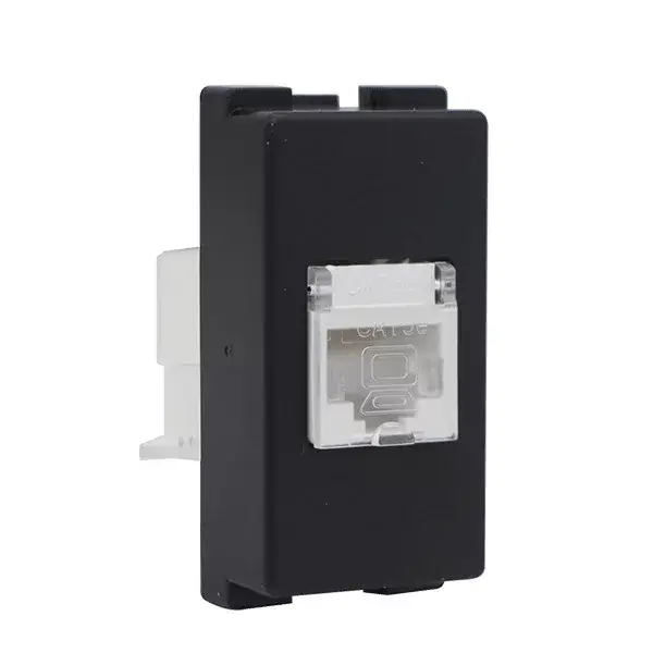LECCE ZÁSUVKA PRE PC RJ45 CAT.5 ANTRACIT Népszerű