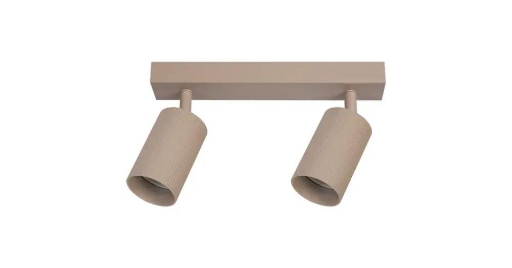 Azonnal elérhető Lucerno GU10x2 LED Spot Lámpatest, mozgatható, bézs
