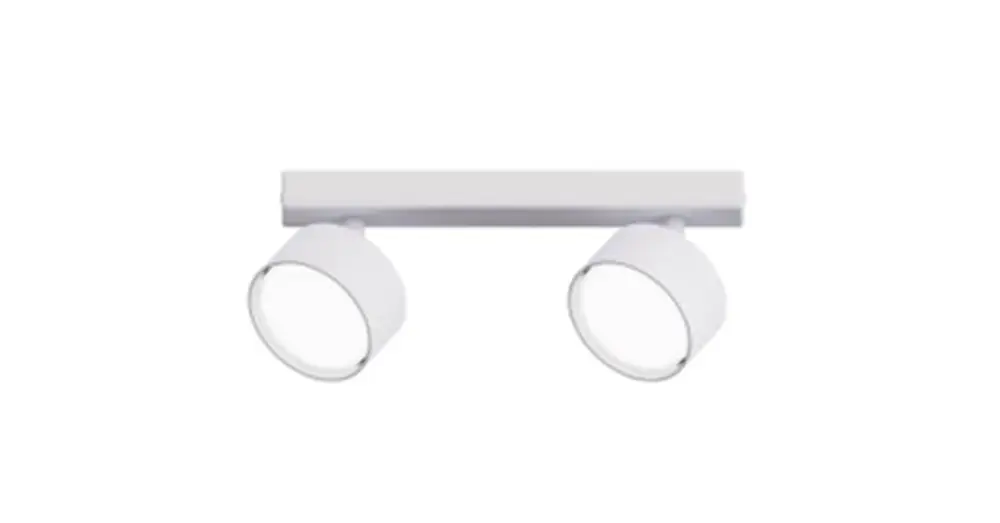 Capris fali/mennyezeti lámpa, GX53 LED, mozgatható x2, fehér Utolsó esély