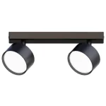 Capris fali/mennyezeti lámpa, GX53 LED, mozgatható x2, fekete Akció
