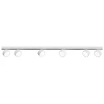 Legkelendőbb Capris fali/mennyezeti lámpa, GX53 LED, mozgatható x6, fehér