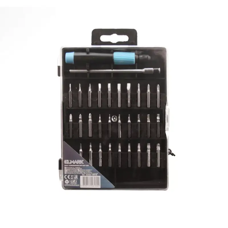 Nézd meg most 30 IN 1 SCREWDRIVER BITS SET CRV
