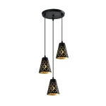 ANGELO PENDANT 3XE27 BLACK Szuper akció