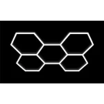 Vedd meg most Hexagon 5S LED lámpa 192W 168x238cm szett 6500K