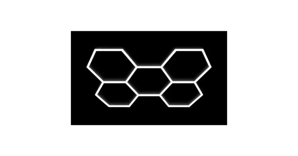 Vedd meg most Hexagon 5S LED lámpa 192W 168x238cm szett 6500K