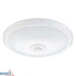LED lámpa kör 12W IP20 alkony+mozgásérzékelős Végkiárusítás