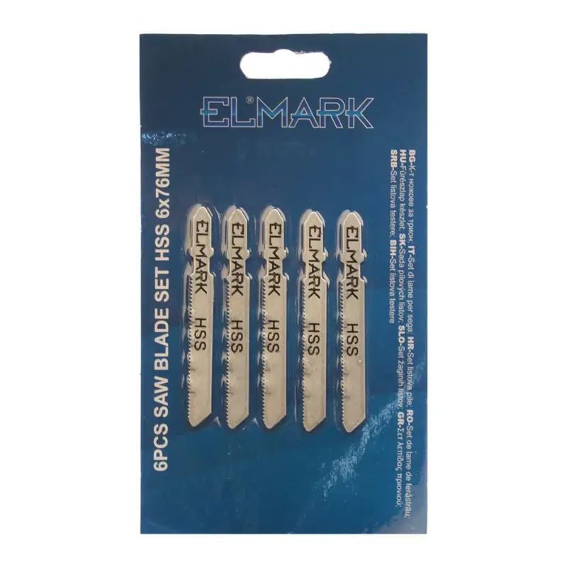 Szuper akció 6PCS SAW BLADE SET HSS 6x76mm