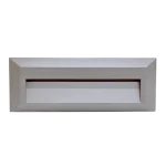 Biztonságos fizetés GRF02 LED KÜLTÉRI HOMLOKZATI LÁMPA 1.8W 4000K IP65 SZÜRKE