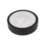 Prémium Felületre szerelhető LED-panel 12W fekete 4000Kkerek