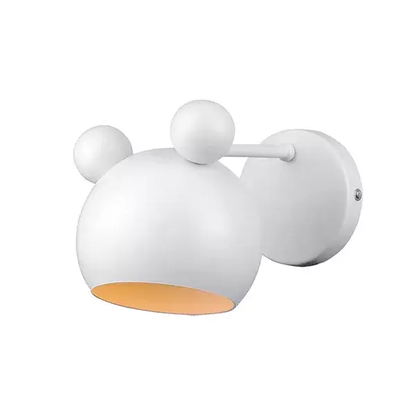Ne maradj le MICKEY NÁSTENNÉ SVIETIDLO 1XE27 BIELY