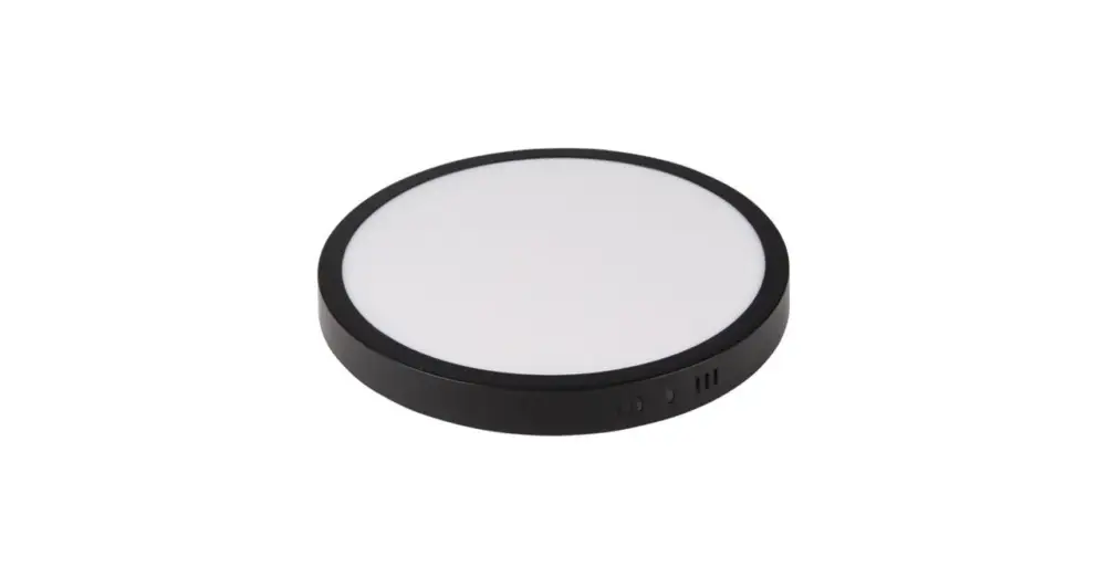 Biztonságos fizetés Bingo 24W 3CCT kerek felületre szerelhető LED panel, fekete