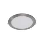 Szezonális akció LED PANEL KEREK 21W 2700K-3000K SZATÉN NIKKEL Ф235MM