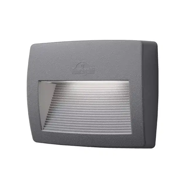 LORENZA 190 LED NÁSTENNÉ SVIETIDLO 7.5W CCT 4000K IP55 SIVA Kedvezményes ár