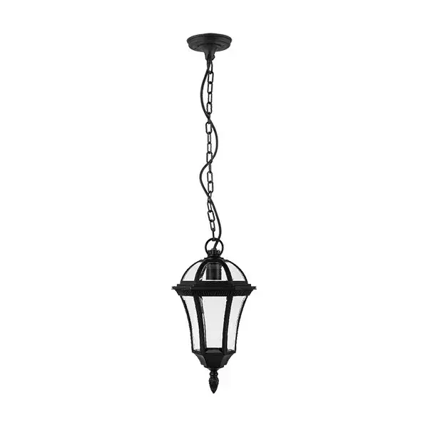 STEVEN LANTERN HANGING 1XE27 BLACK IP44 Kiárusítás