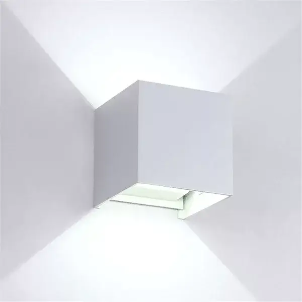 969LED NÁSTE SVIETIDLO ŠTVOR 2X5W 4000K IP54 BIELE Vedd meg online