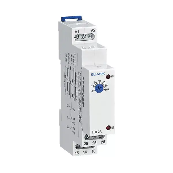 ELR-2A RELÉ 24-240V AC/DC 1S-3MIN 2C-ON-ONELAY Különleges ajánlat