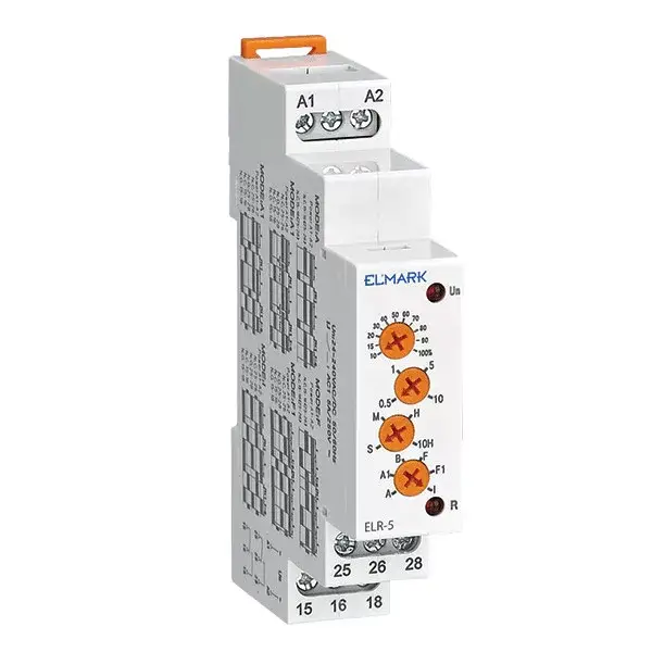 Biztonságos fizetés ELR-5 MULTIFUNK.RELÉ 24-240V AC/DC 2XSPDT 5А