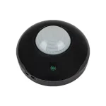ST07 SNÍMAČ POHYBU 360° ČIERNY Expressz szállítás