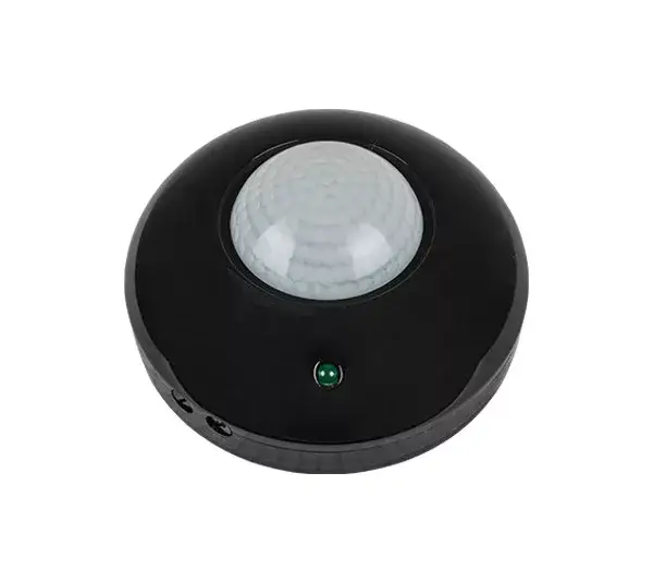 ST07 SNÍMAČ POHYBU 360° ČIERNY Expressz szállítás