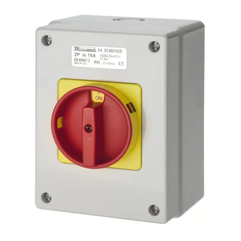 Vedd meg most EC660 SURFACE SCHUNTING SWITCH 2P 16A RED
