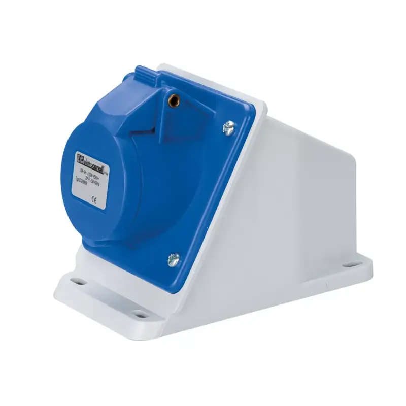 EC690 FIXED SOCKET 16A IP44 1P+N+E 220-240V Újdonság