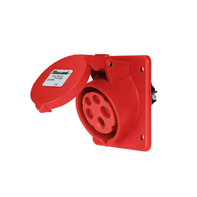 Biztonságos fizetés EC690 FLUSH MOUNT. SOCKET 16A IP44 3P+N+E 346-415V