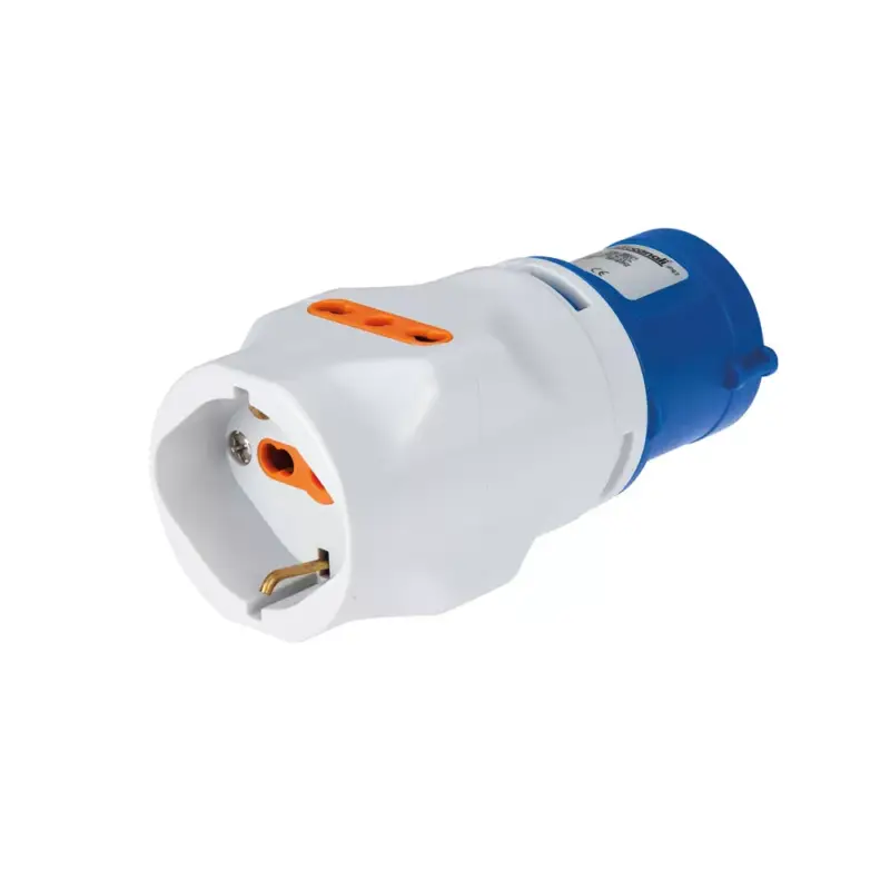 Csak ma EC690 INDUSTRIAL ADAPTOR 16A 2P+E TO SHUKO IP44