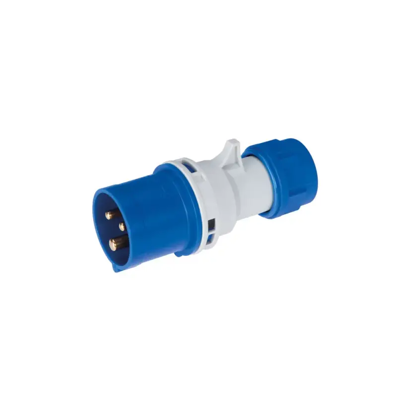 Kedvezmény EC690 STRAIGHT PLUG 16A IP44 1P+N+E 220-240V