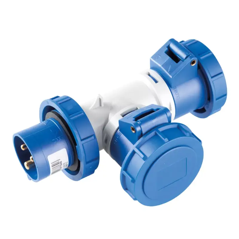 Korlátozott ajánlat EC690 ADAPTOR 1 PLUG/2SOCKETS 3P+E 16A IP67