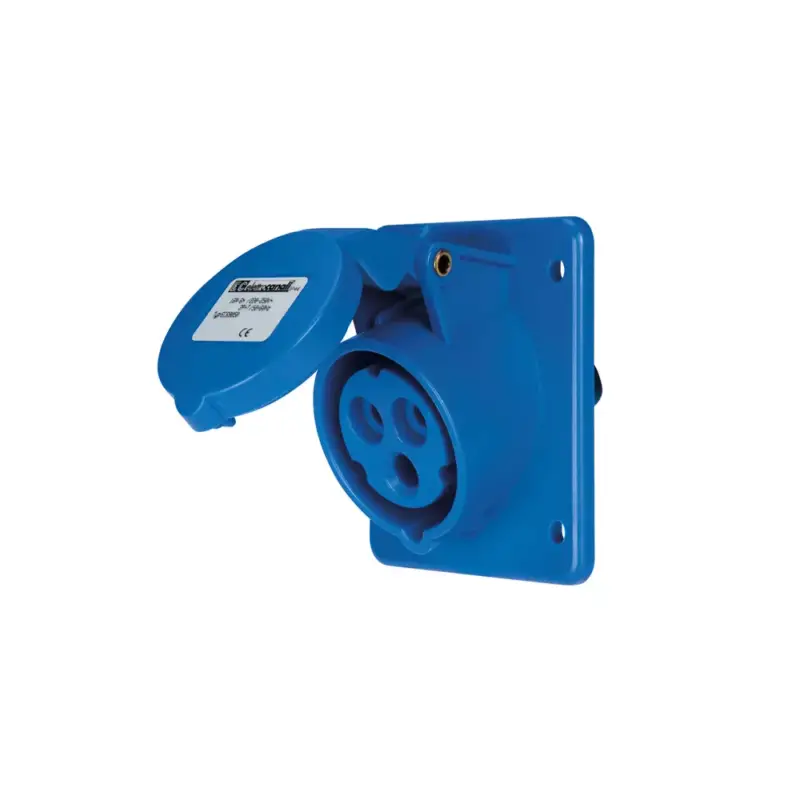 Azonnal elérhető EC690 FLUSH MOUNT. SOCKET 32A IP44 1P+N+E 220-240V