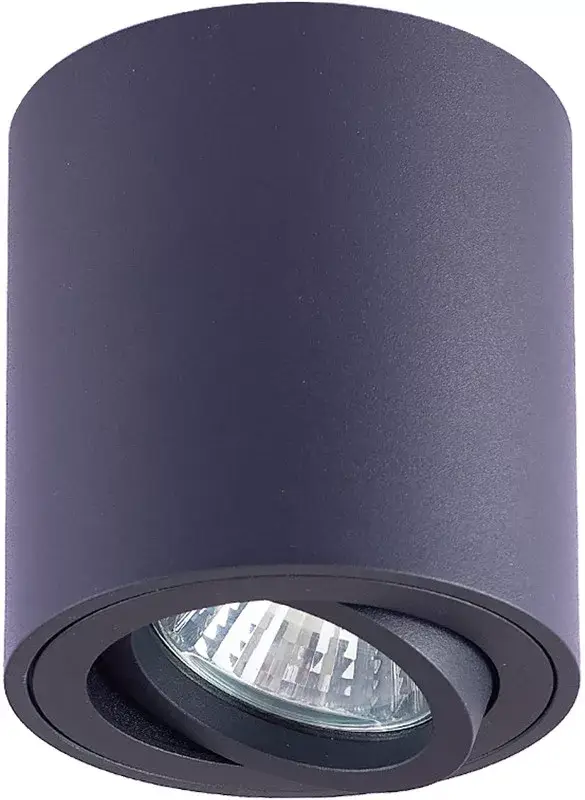Azonnali szállítás Stropné bodové svietidlo, valec, nastaviteľné, čierne
