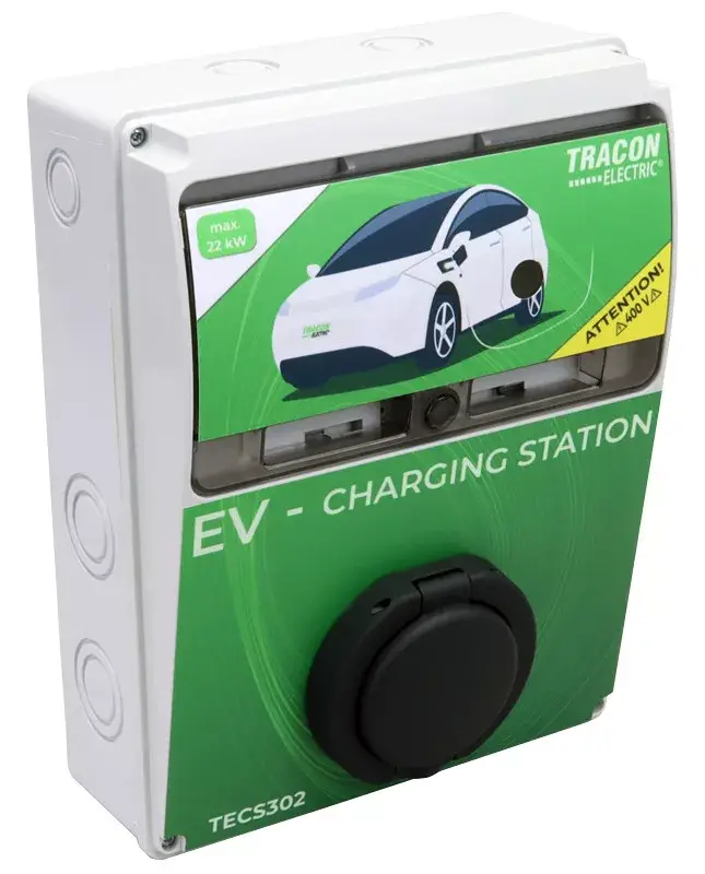 Nabíjacia stanica pre elektromobily 22 kW Biztonságos fizetés