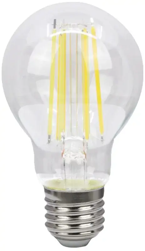 COG LED žiarovka "guľa", priehľadná Csak ma
