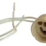 Kedvezményes ár Keramická pätica k dichroickým žiarovkám MR230 (230V)