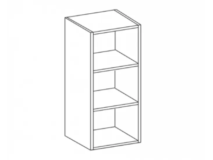 Legkelendőbb NIKI 6. 30 G-72 OTW 72 30x71,5x29 cm fényes szürke/szürke konyha