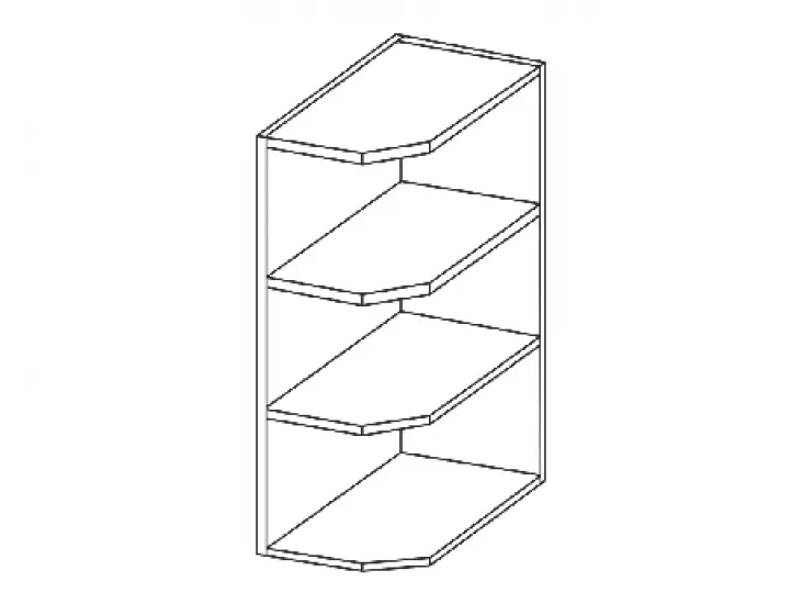 Vedd meg most NIKI 6. 30 G ZAK 72 30x71,5x30cm fényes szürke/szürke konyha